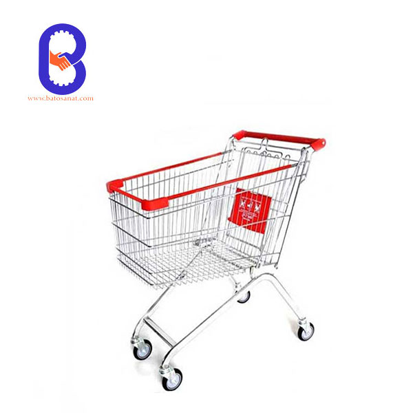 کالاسکه60لیتری - چرخ فروشگاهی - چرخ خرید فروشگاهی - چرخ فروشگاه